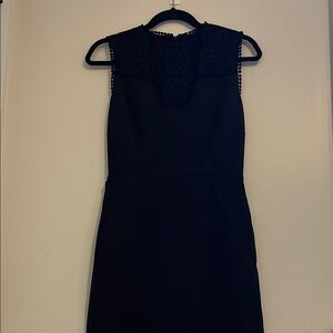 Ava & Aiden Chic Black Sleeveless Midi Dress size 4
